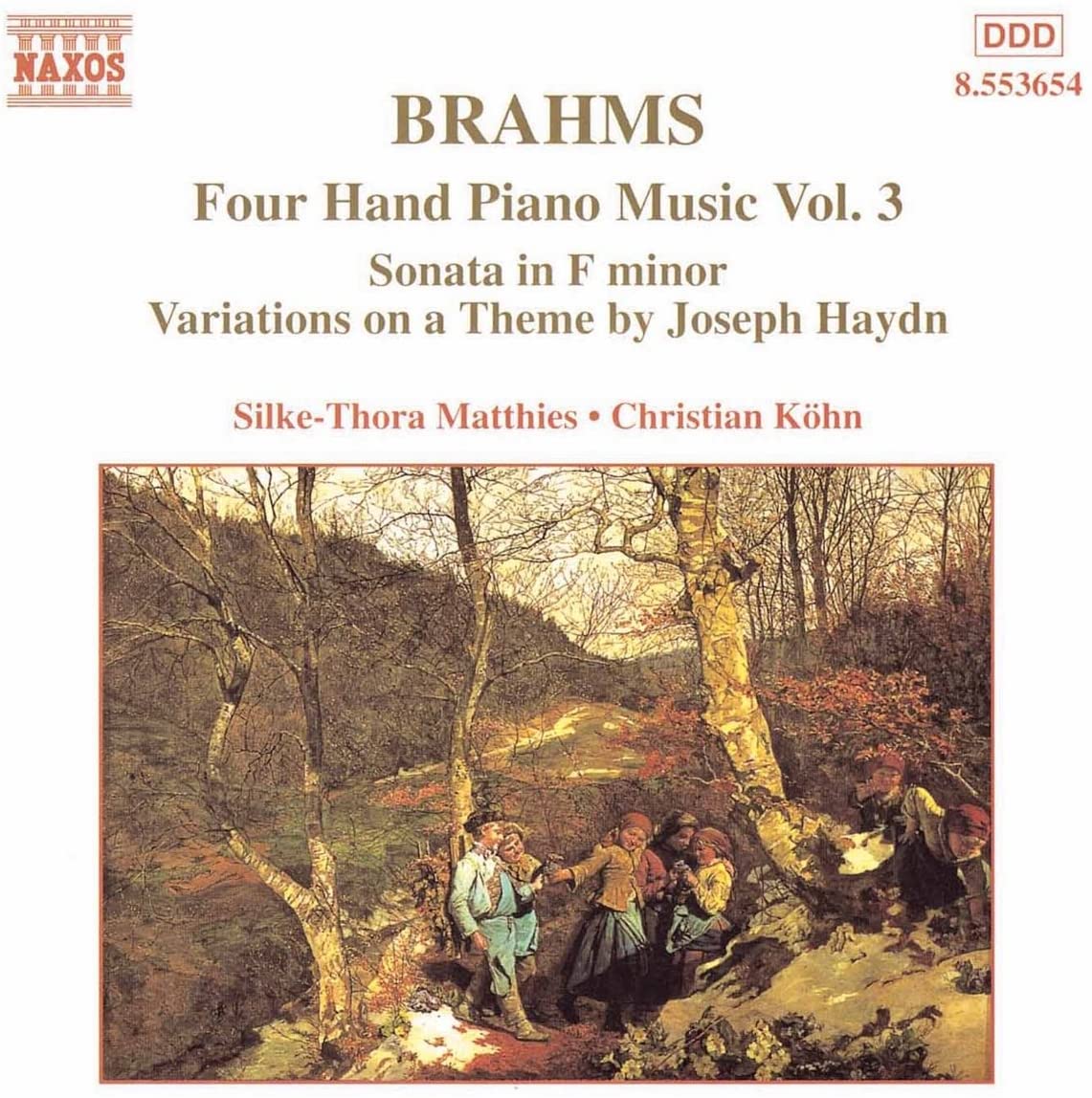 BRAHMS: Four Hand Piano Music