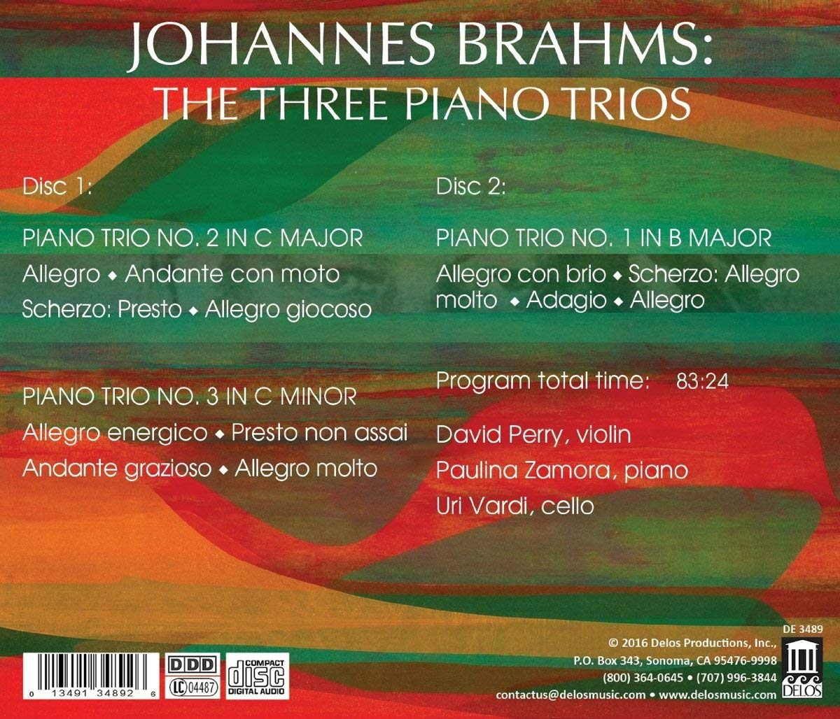 Brahms: The Three Piano Trios - slide-1