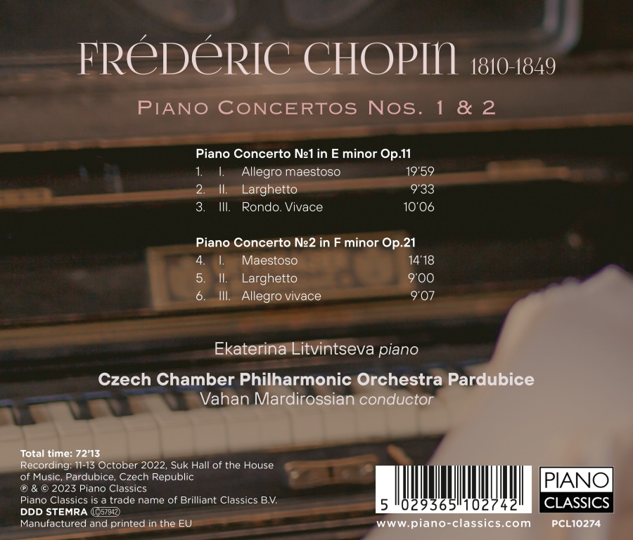 Chopin: Piano Concertos Nos. 1 & 2 - slide-1