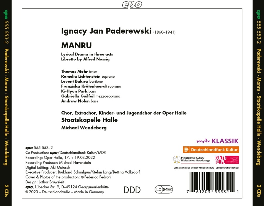 Paderewski: Manru - slide-1