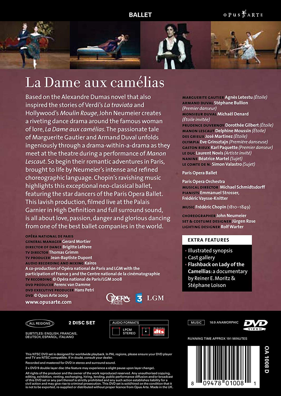 CHOPIN: Dame aux Camelias - balet - slide-1