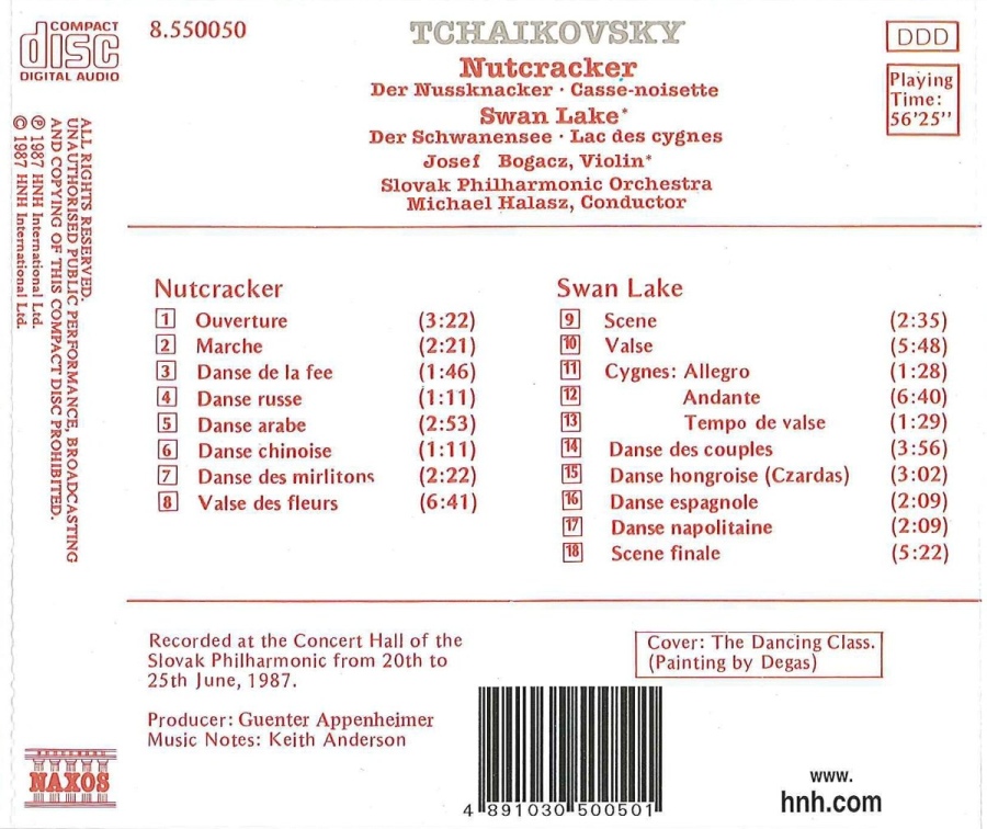 Tchaikovsky: Nutcracker, Swan Lake - slide-1