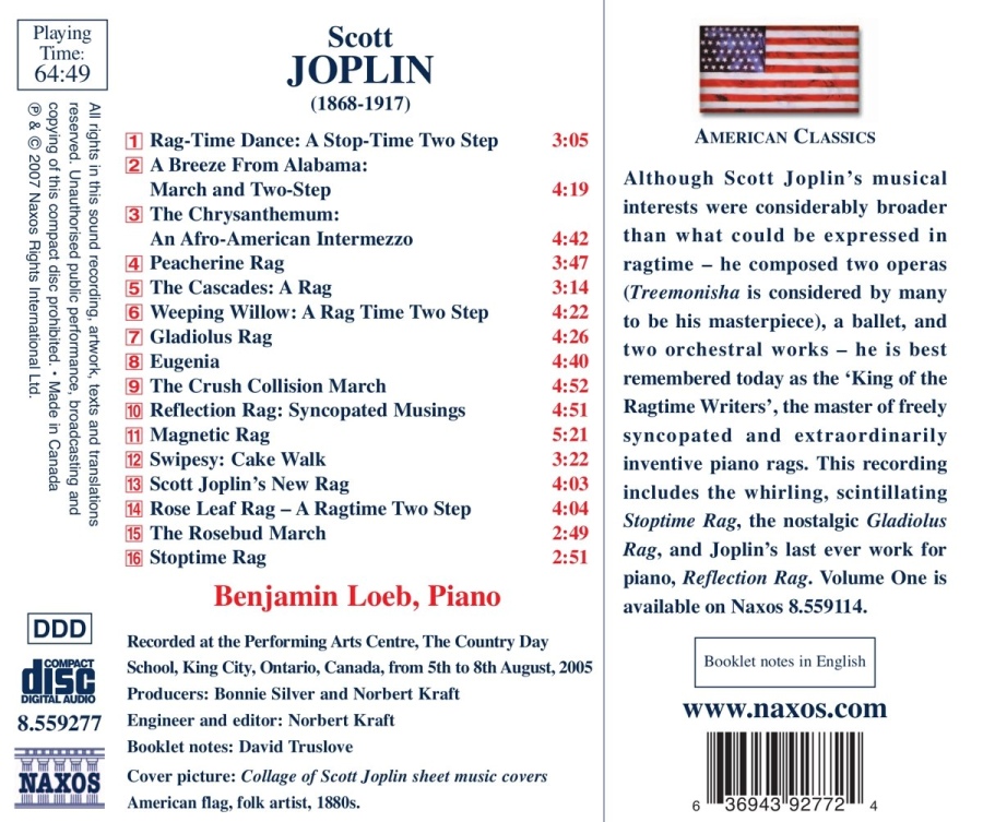Joplin: Piano Rags - slide-1