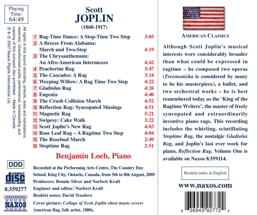 Joplin: Piano Rags - slide-1