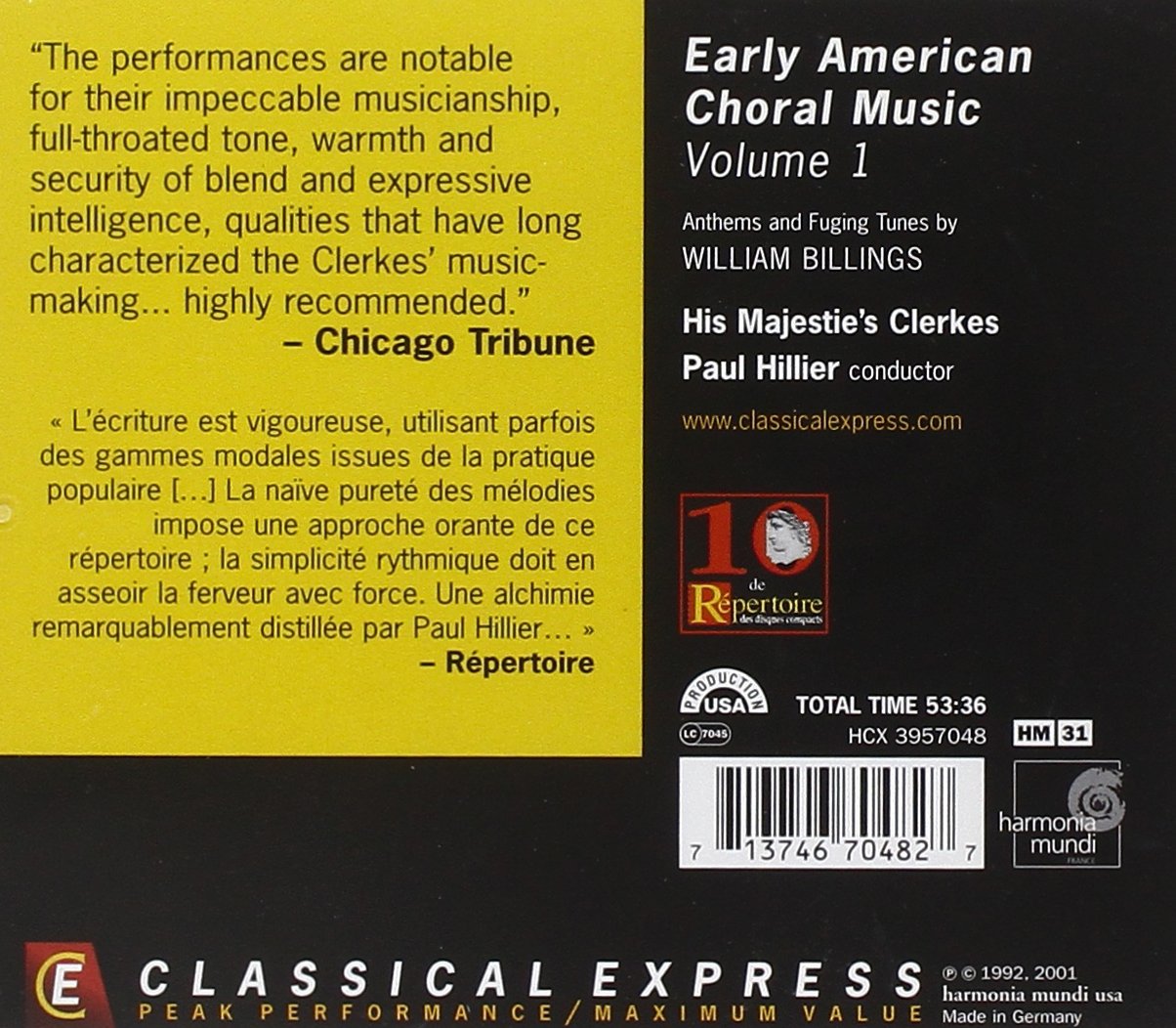 Early American Choral Music vol. 1 - slide-1