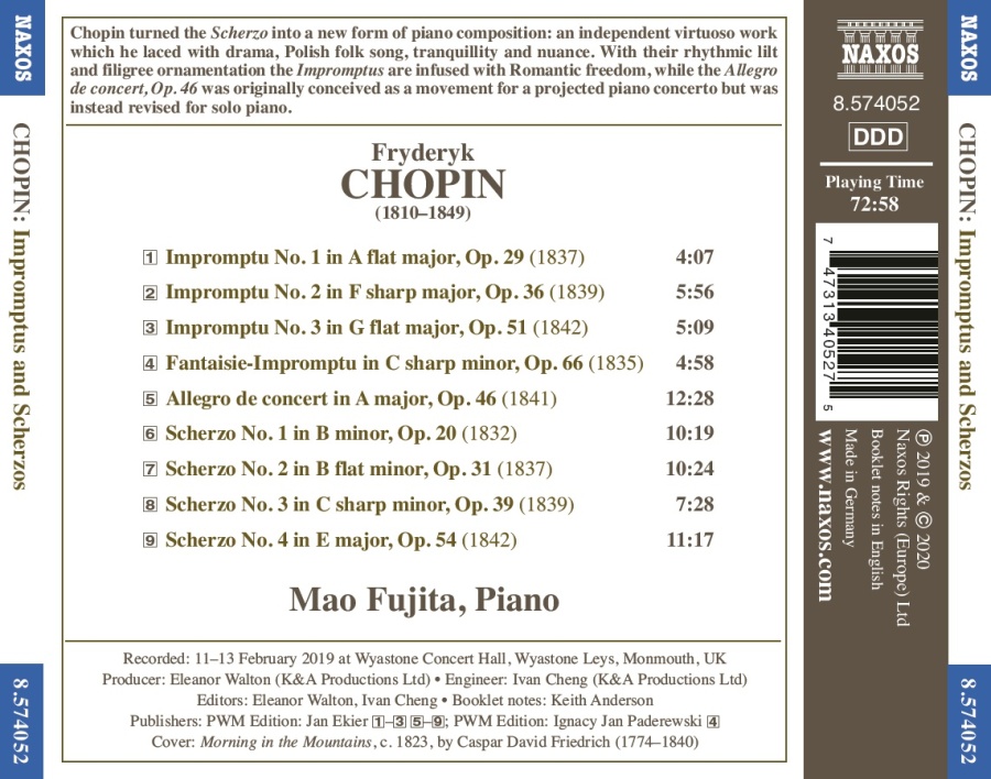 Chopin: Impromptus and Scherzos - slide-1