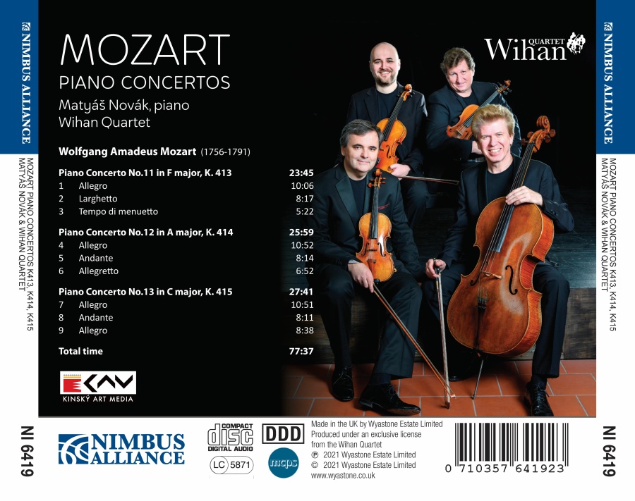 Mozart: Piano Concertos Nos. 11, 12 & 13 - slide-1