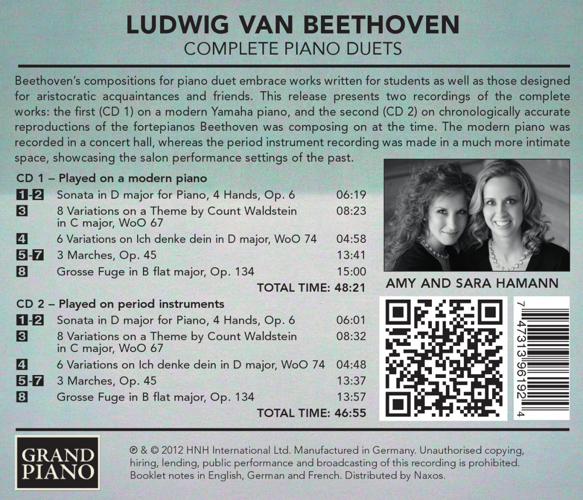 Beethoven: Complete Piano Duets - slide-1