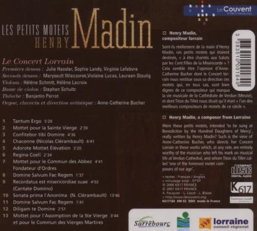 Madin: Petits motets - slide-1