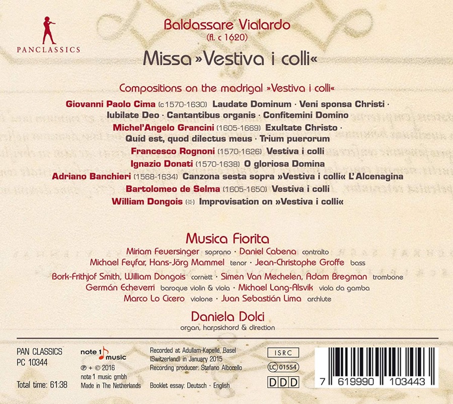 Vialardo: Missa "Vestiva i colli" - slide-1