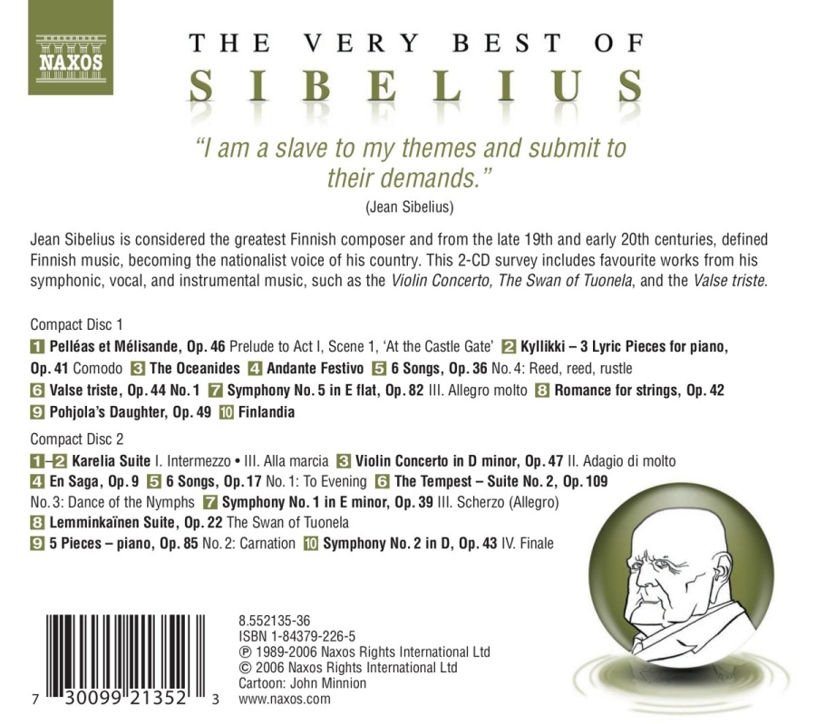 THE VERY BEST OF SIBELIUS - slide-1