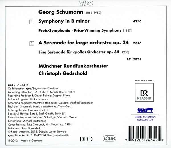 Schumann: Symphony in B minor, Serenade op. 34 - slide-1