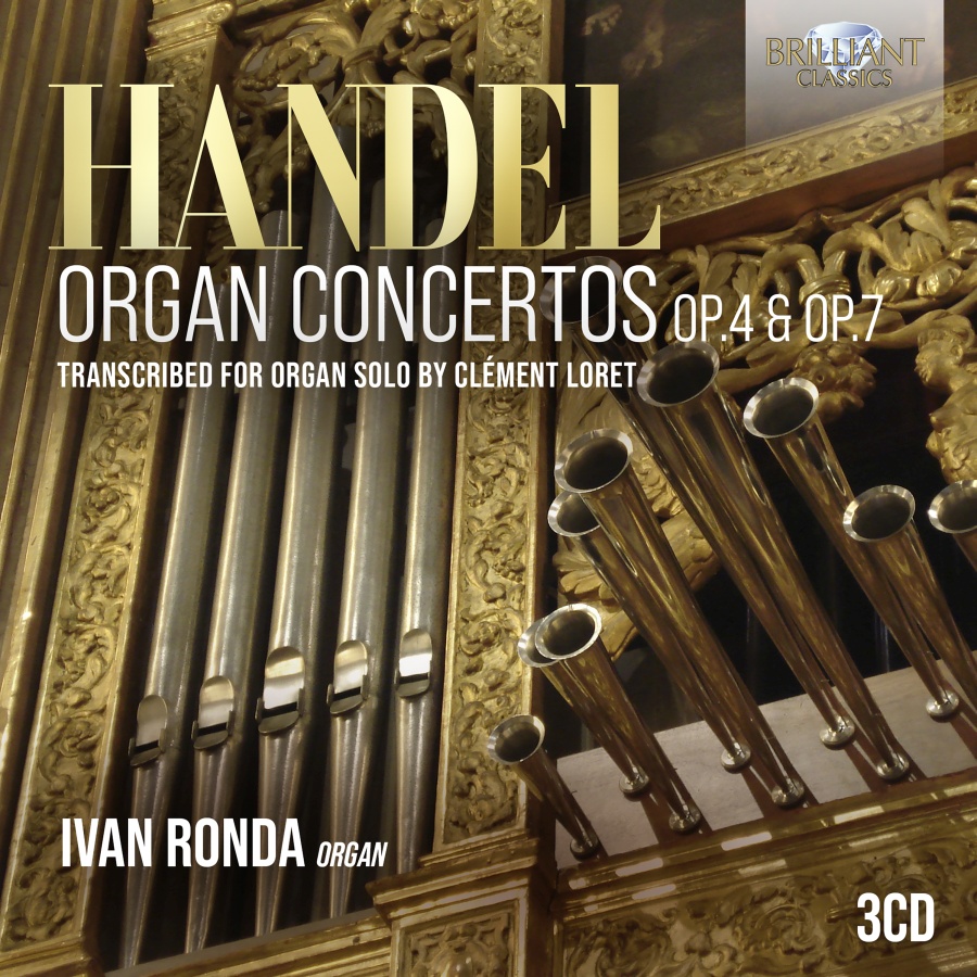 Handel: Organ Concertos Op. 4 & Op. 7, transcribed for organ solo