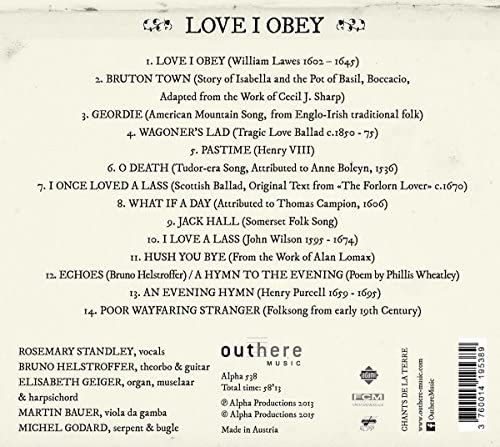 Love I Obey – Lawes, Campion, Henry VIII, Purcell - slide-1