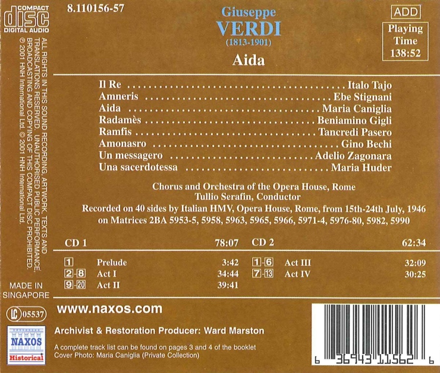 Verdi: Aida  (1946) - slide-1
