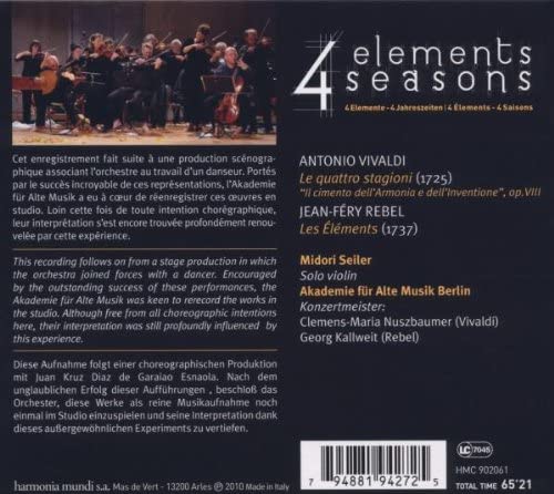 Vivaldi & Rebel: 4 elements, 4 seasons - slide-1