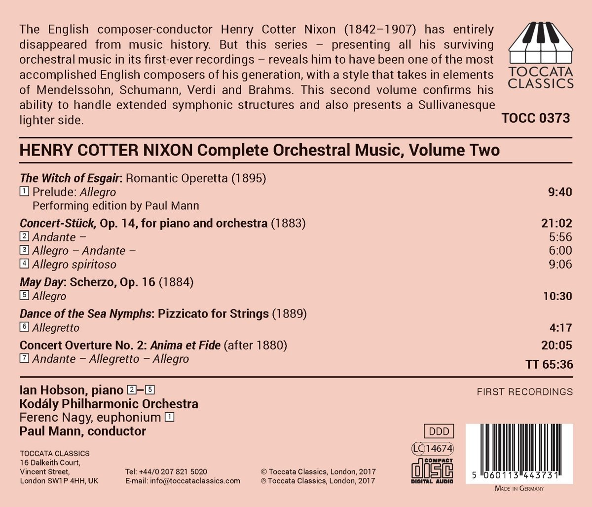 Nixon: Complete Orchestral Music Vol. 2 - slide-1