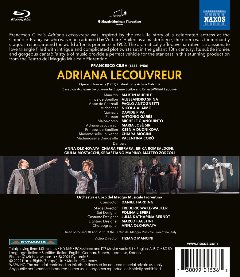 Cilea: Adriana Lecouvreur - slide-1