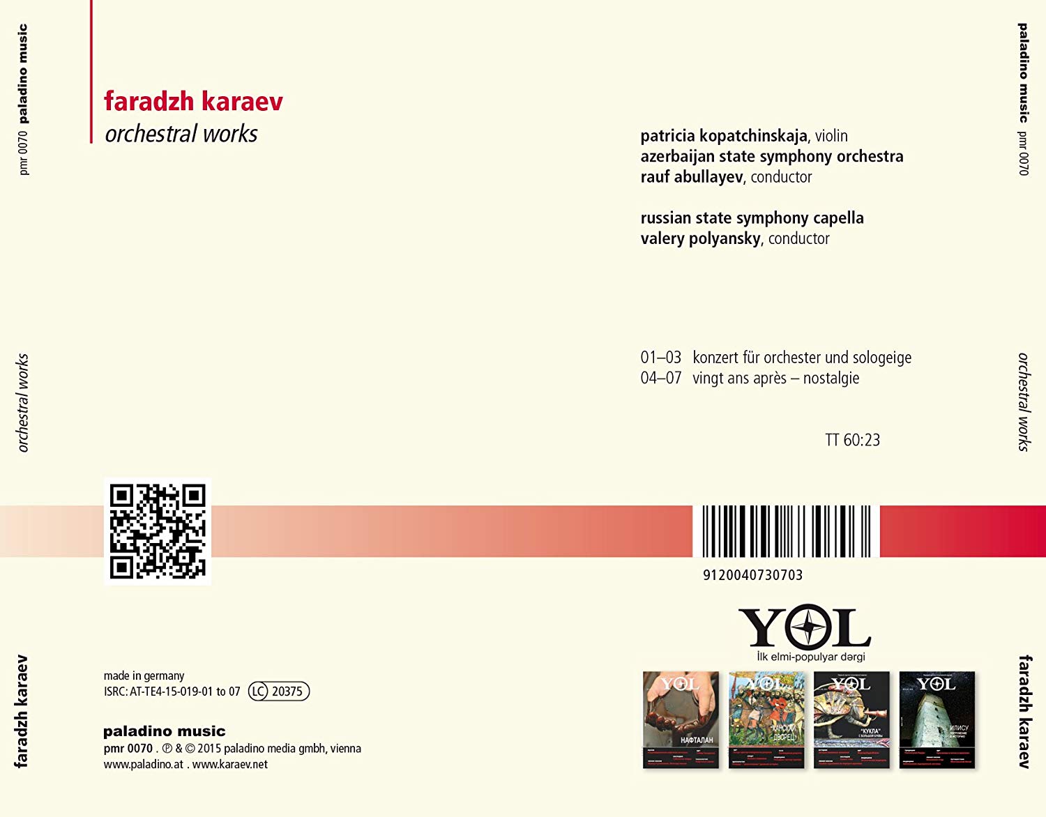 Karaev, Faradzh: Orchestral Works - slide-1
