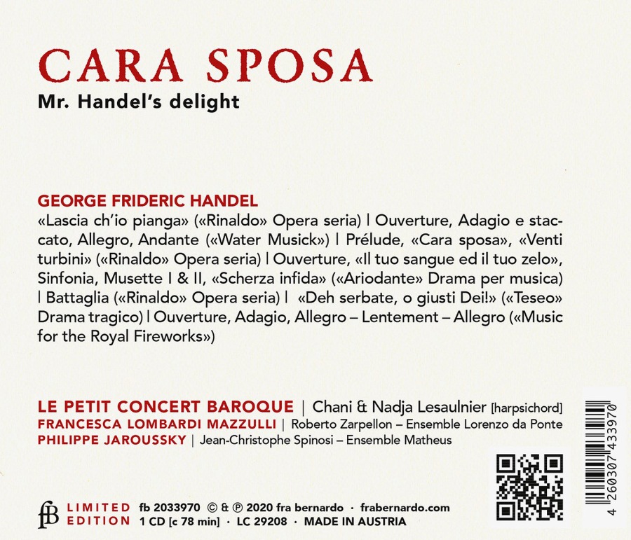 Cara sposa - Mr. Handel‘s delight - slide-1