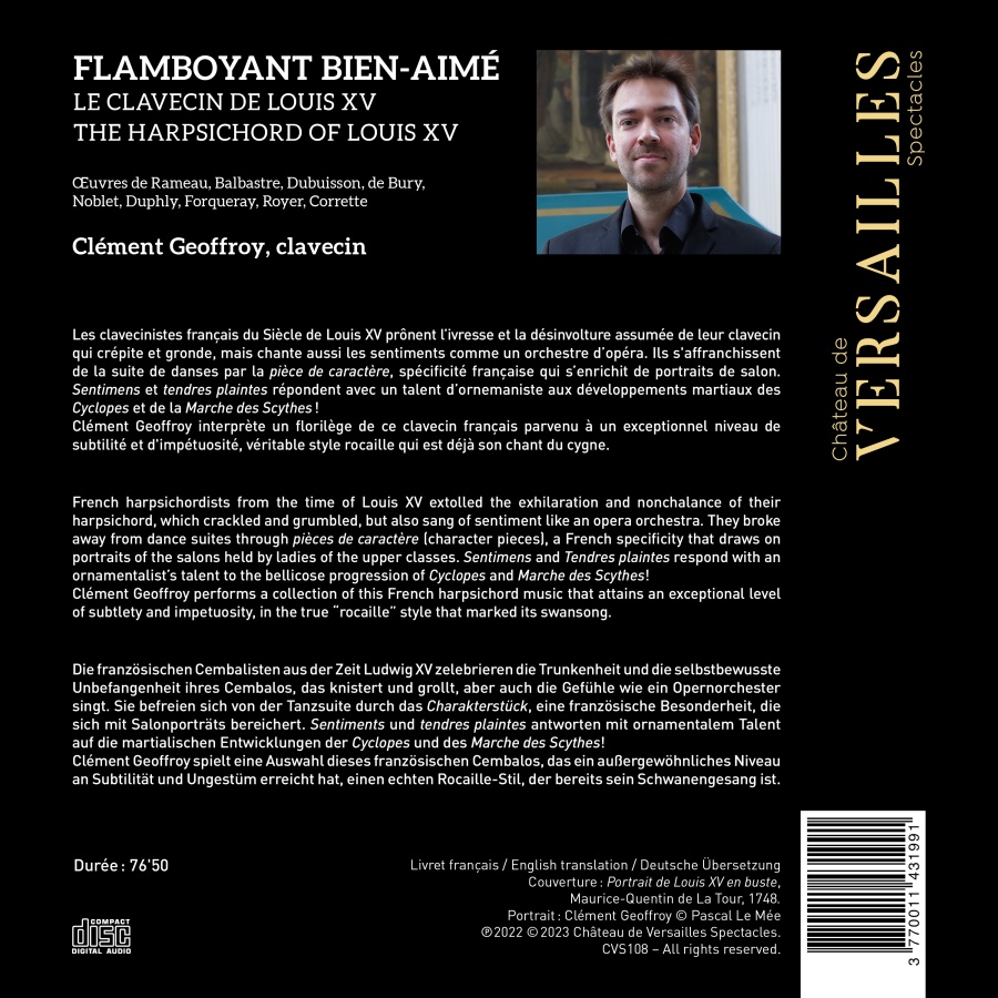 Flamboyant Bien-Aimé - Harpsichord of Louis XV - slide-1