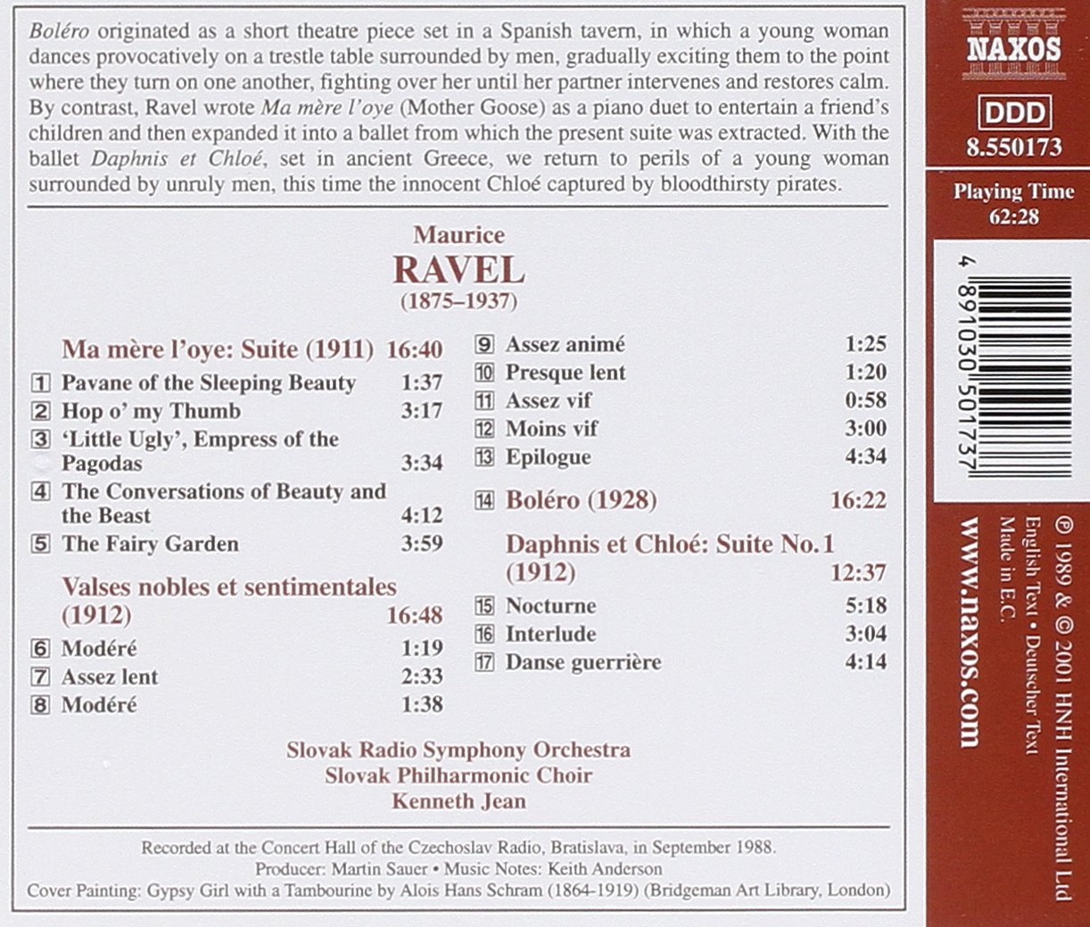 Ravel: Bolero; Daphnis et Chloé; Ma mère l'oye - slide-1