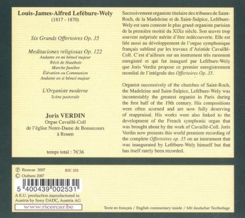 Lefebure-Wely: Offertoires Op. 35 - slide-1
