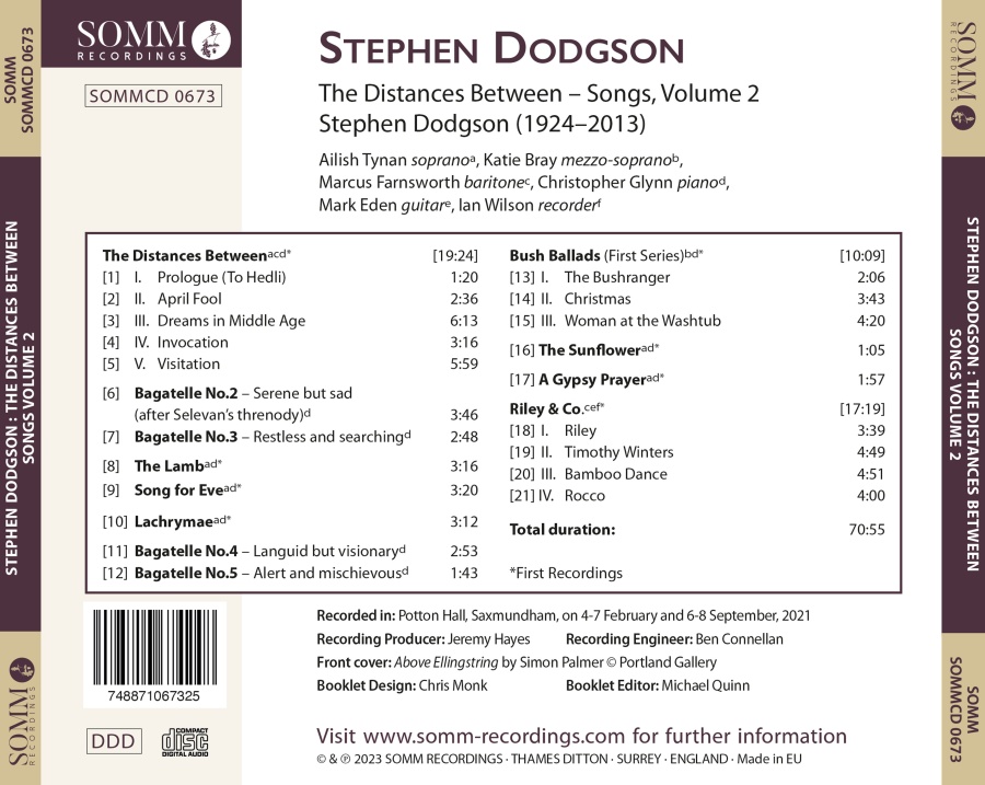 Dodgson: Songs Vol. 2 - slide-1