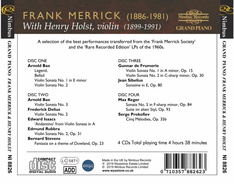 Frank Merrick With Henry Holst - slide-1