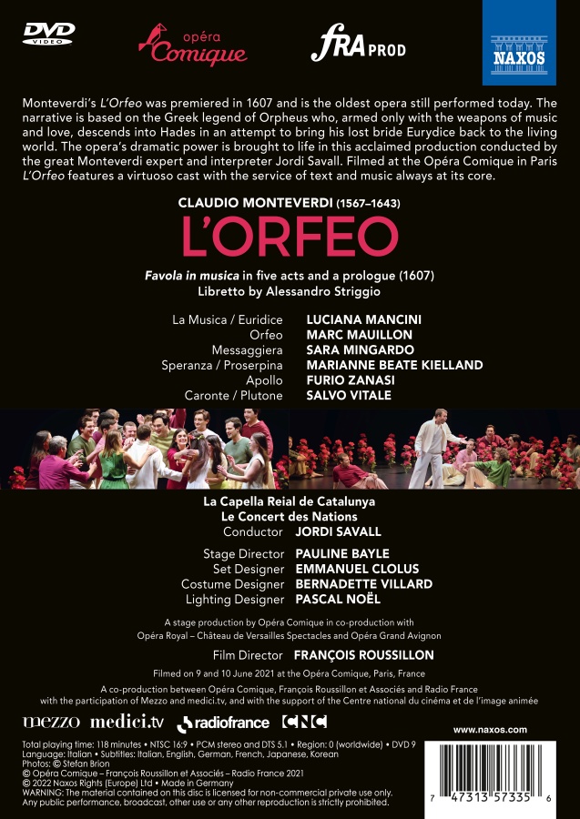 Monteverdi: L'Orfeo - slide-1