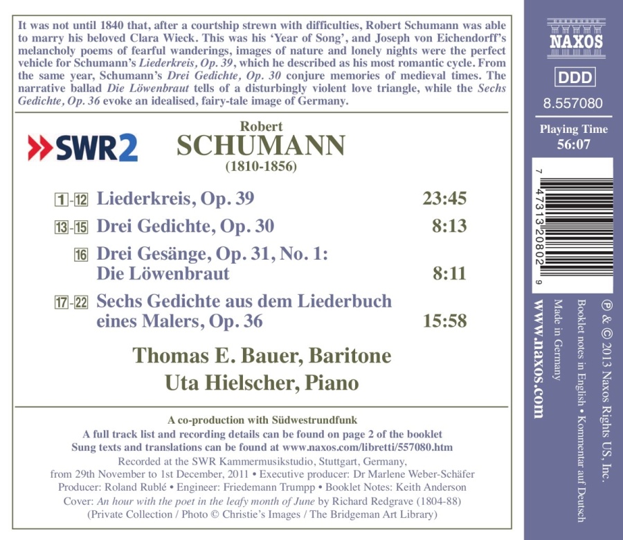 Schumann: Liederkreis Op. 39 - slide-1