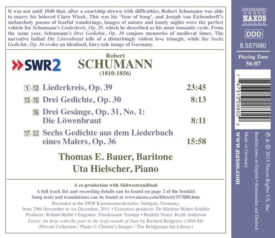 Schumann: Liederkreis Op. 39 - slide-1