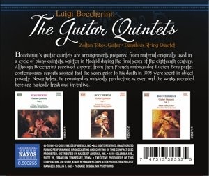 Boccherini: Guitar Quintets - slide-1