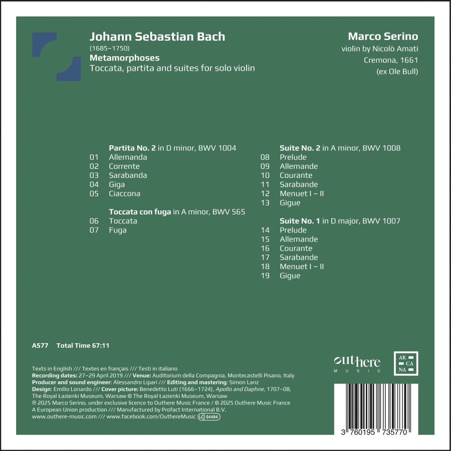 Bach: Metamorphoses - slide-1