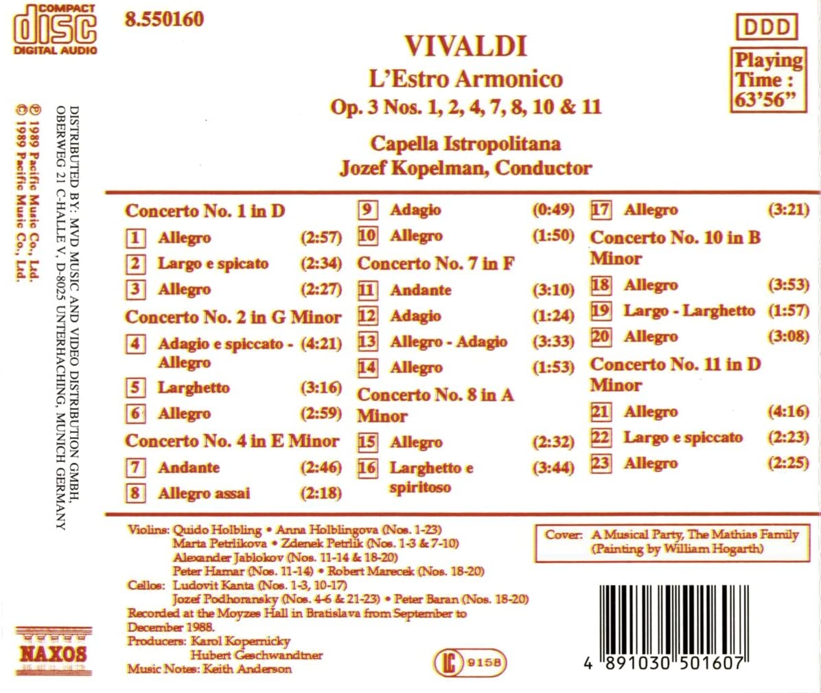 Vivaldi: L'Estro Armonico - slide-1