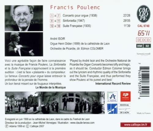 Poulenc: Concerto pour orgue - slide-1