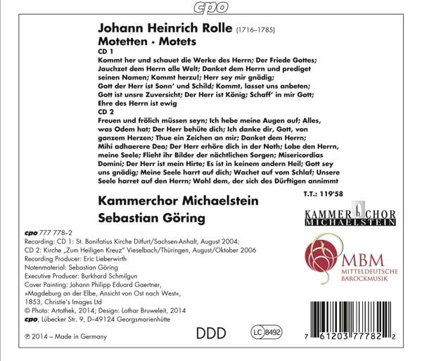 Rolle: Motets - slide-1