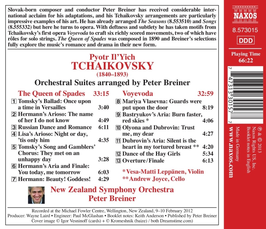 Tchaikovsky: The Queen of Spades & Voyevoda - suites - slide-1