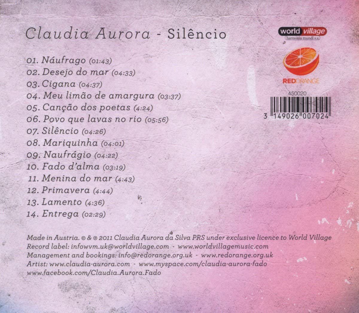 Aurora, Claudia: Silencio - slide-1