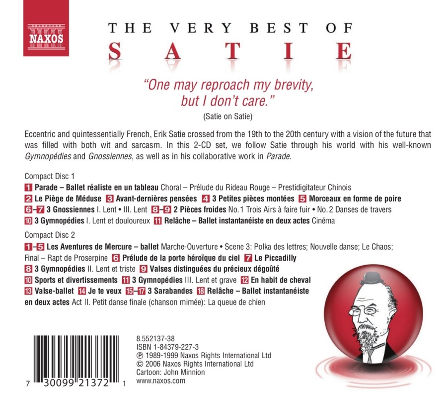 THE VERY BEST OF SATIE - slide-1