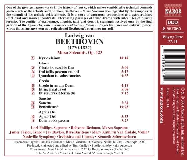 BEETHOVEN: Missa Solemnis - slide-1