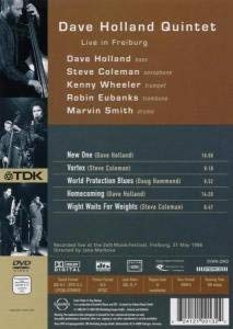 DAVE HOLLAND QUINTET - LIVE IN FREIBURG - slide-1