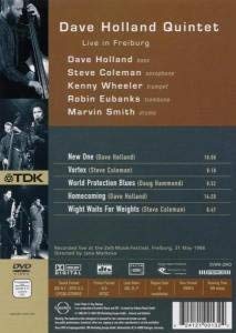 DAVE HOLLAND QUINTET - LIVE IN FREIBURG - slide-1