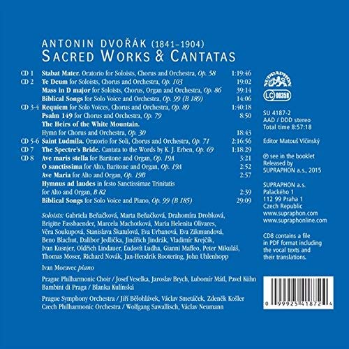 Dvorak: Sacred Works & Cantatas - slide-1