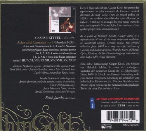 Kittel: Arias and Cantatas - slide-1