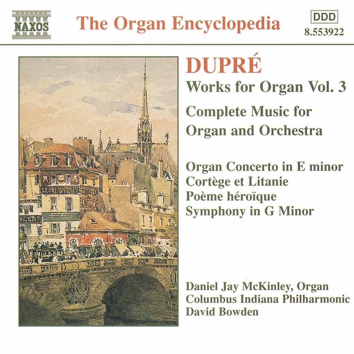 DUPRE: Works for Organ vol. 3