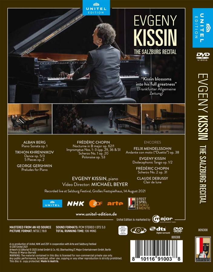 Evgeny Kissin - The Salzburg Recital - slide-1