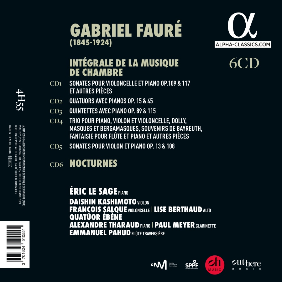 Fauré: Intégrale de la musique de chambre - slide-1