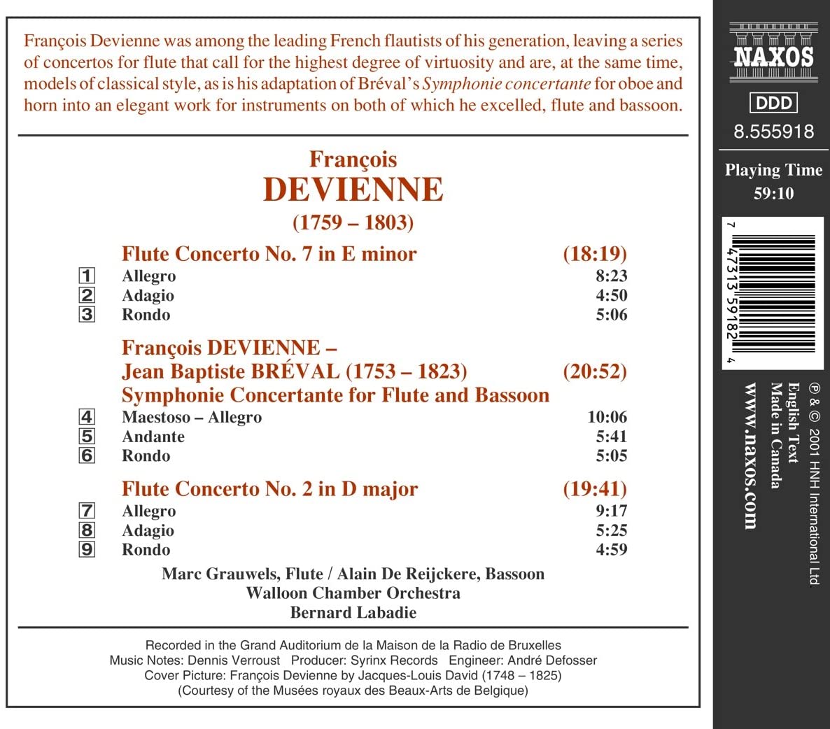 DEVIENNE: The Flute Collection - slide-1