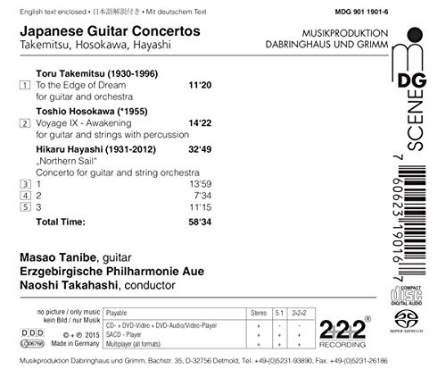 Takemitsu, Hosokawa, Hayashi: Japanese Guitar Concertos - slide-1
